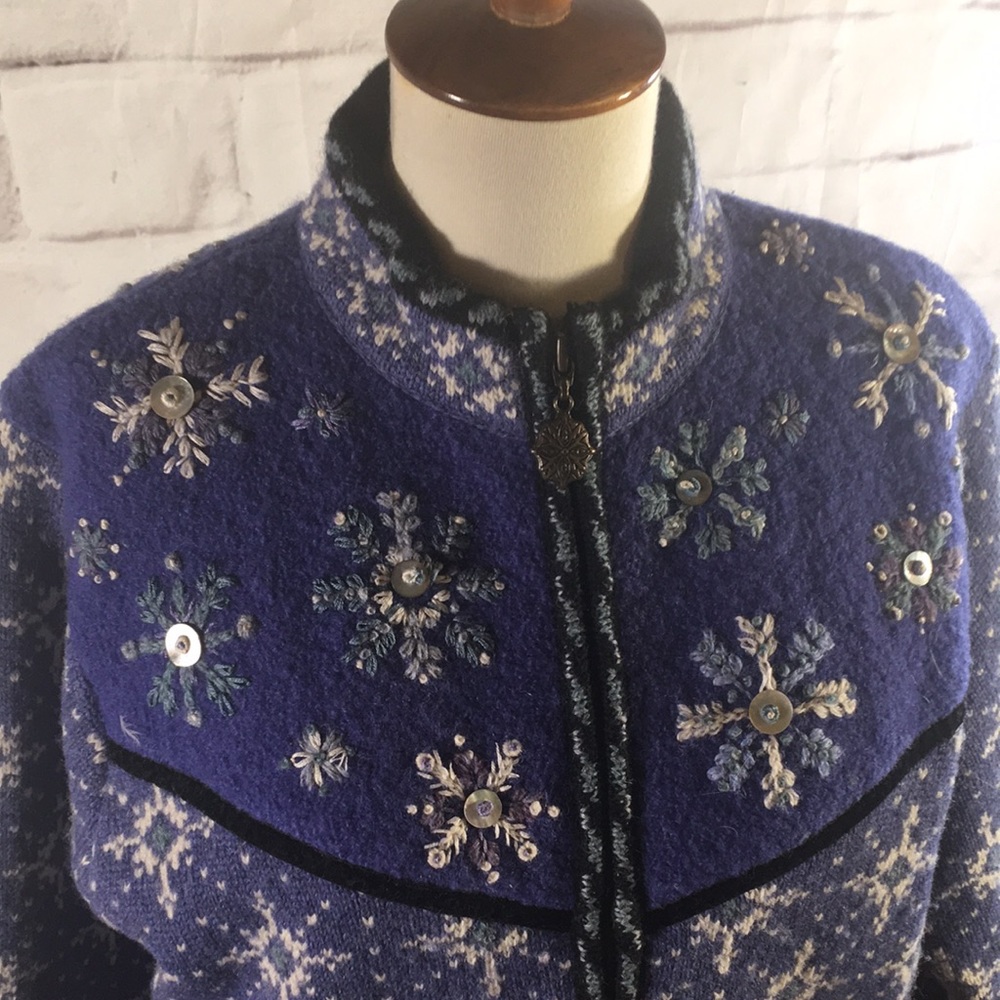 Icelandic Design Scandinavian Wool Jacket - image 3